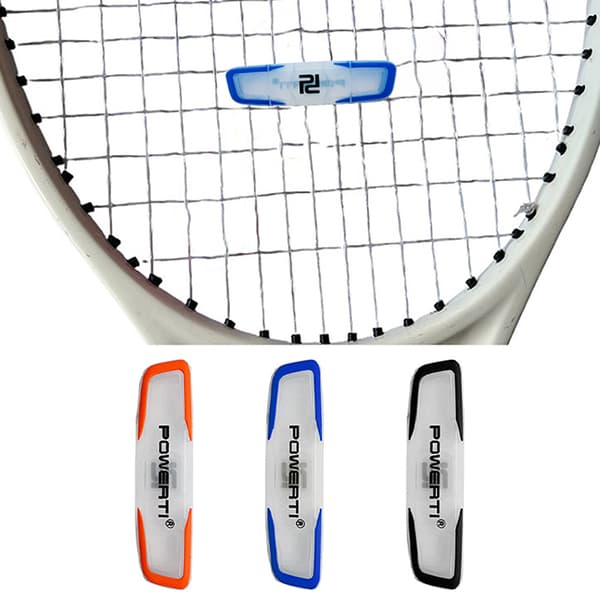 Tennisracketabsorbenter Tennisdämpare Tennisracket Vibratio Black