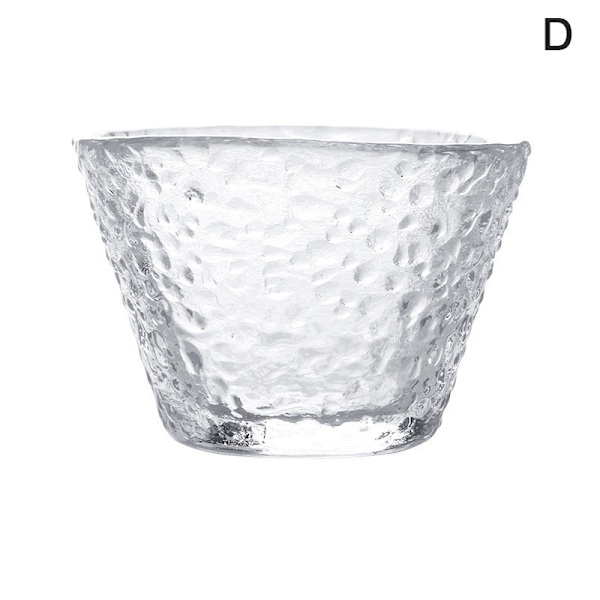 -stil handgjorda hamrade glas liten tekopp Sake kopp te glas D