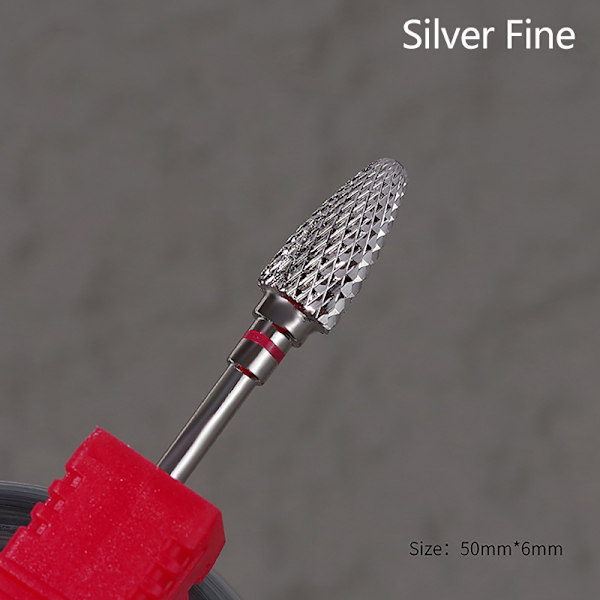 Volframiteräksinen Nail Art Drill Bit Geel pedikyyri poisto Rotary M C Radium color