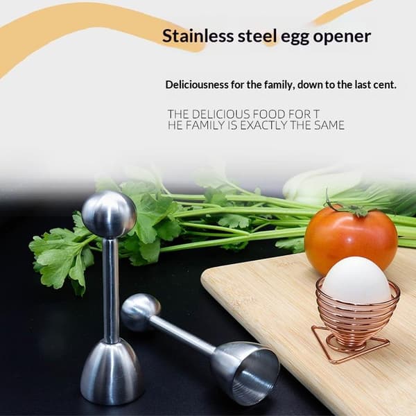 Egg Cracker Topper Eggshell ter Opener Shell Remover For Hard S A