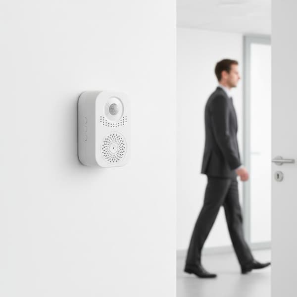 Dörrsensor Automatisk Röst Välkommen Dörrklocka Infraröd Indukt 2