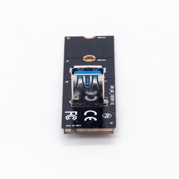 1 stk NGFF M.2 til PCI-E X16 Slot Overførselskort Mining Pcie Riser
