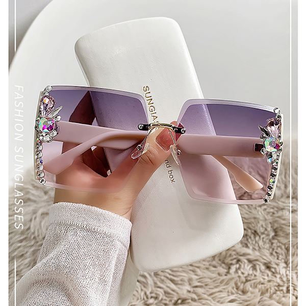 Aurinkolasit Ylelliset Diamond Glasses Effect Lady Heart Linssit Aurinko A8