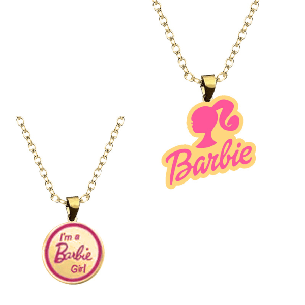 Barbie halskæde mode smykker tilbehør gaver smukke Barbi 2