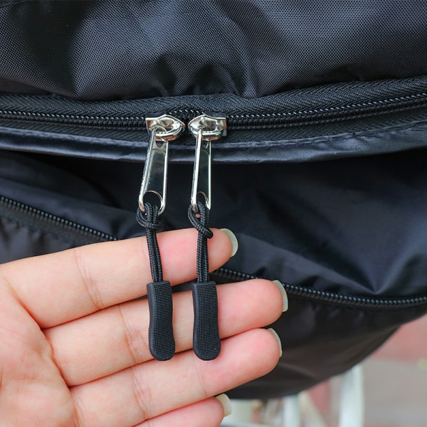 Nye 10 stk. lynlåstræktrækker End Fit Rope Tag Replacement Clip A14