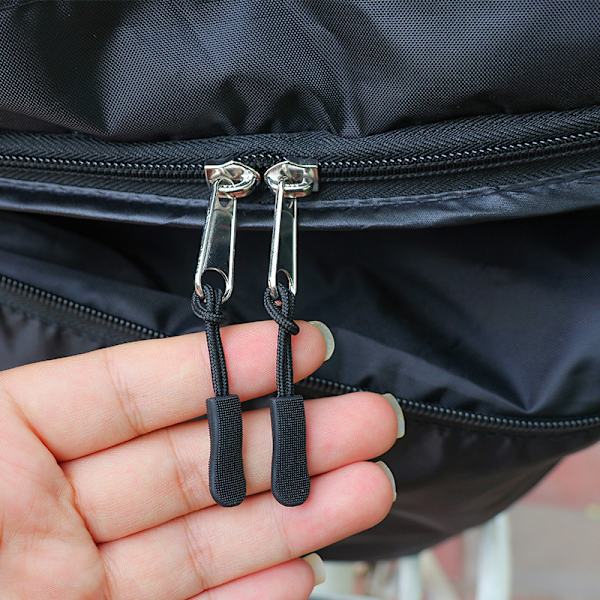 Nye 10 stk. lynlåstræktrækker End Fit Rope Tag Replacement Clip A6