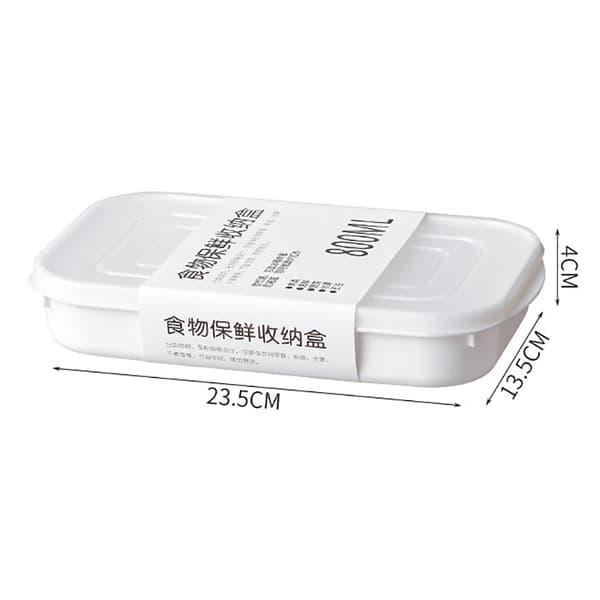 Kylskåpslåda som kan mikrovågsugnas, matlåda Bento S 5pcs
