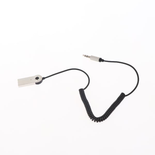 Bluetooth-adapterkabel trådløs mottaker 3,5 mm jack USB-høyttaler