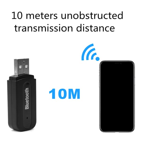 USB Bluetooth 2.0 PC Adapter Trådløs stereo eller musikkmottaker 3