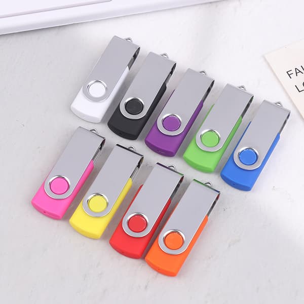 Färgad USB-minne 64M Kapacitet Minnessticka Pen Drive Passar White