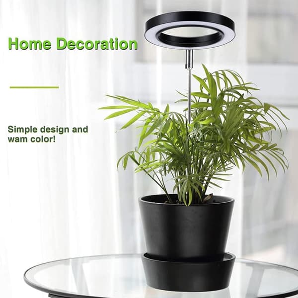 LED Grolys Fuld Spektrum Lampe Justerbar Dæmpbar Voksende White