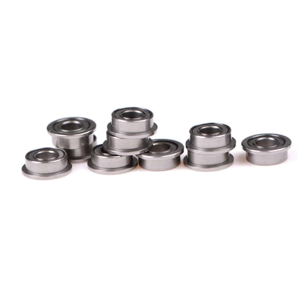 10 STK MF63zz Mini metall dobbeltskjermede flenskulelager (
