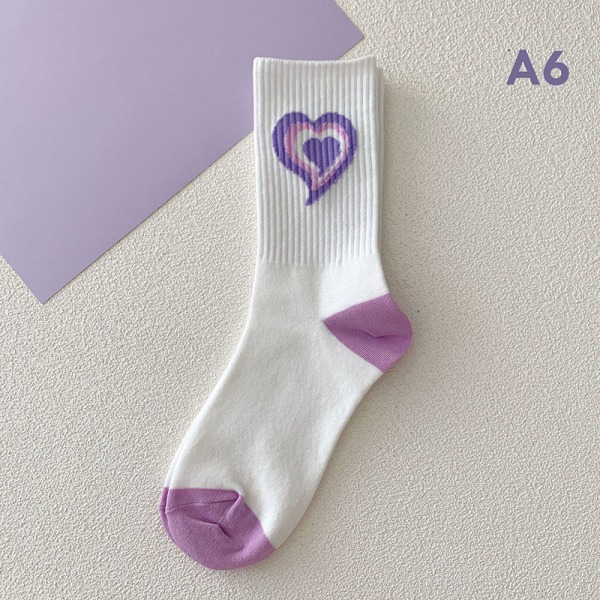 Lilla Lovely Socks Barnes Dame Varme bomullssokker Medium A6