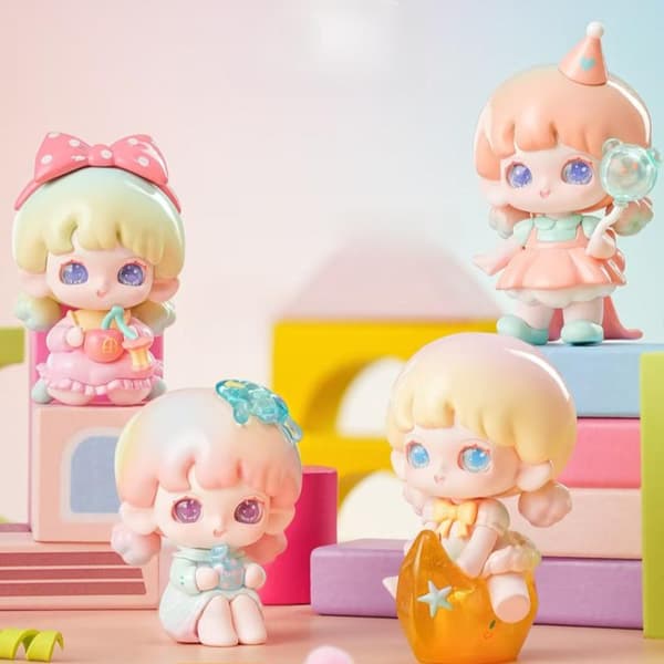 Yooie Time Theatre Series Blind Box e Actionfigurer Samleobjekt 1 Box Random