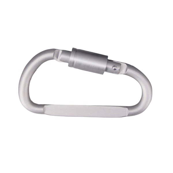 Karabinkrok i aluminiumslegering D-formet hurtighengende spenne D-formet blue