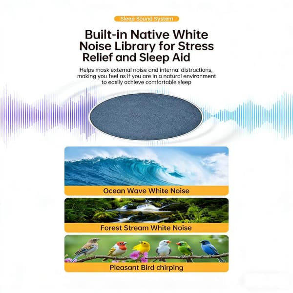 Sovepute høyttaler Bluetooth 5.4 1pc
