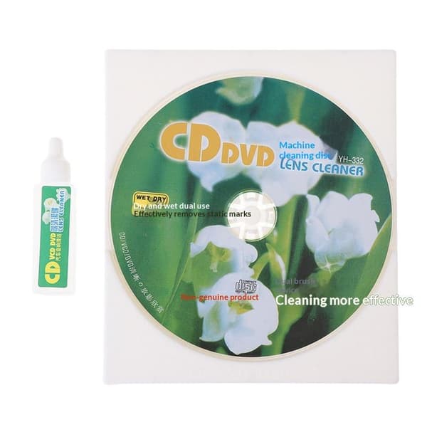 1 sett CD/DVD/VCD-spiller linserenser for o videospiller tilbehør