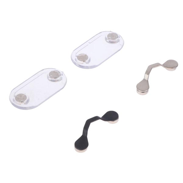 Magnetic Hang Brilleholder Pin Brocher Multi-funktion Porta Silver