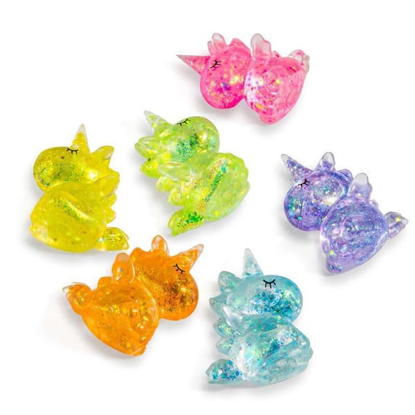 Glitter Legetøj Blødt Fidget Legetøj Gennemsigtig Dekompression