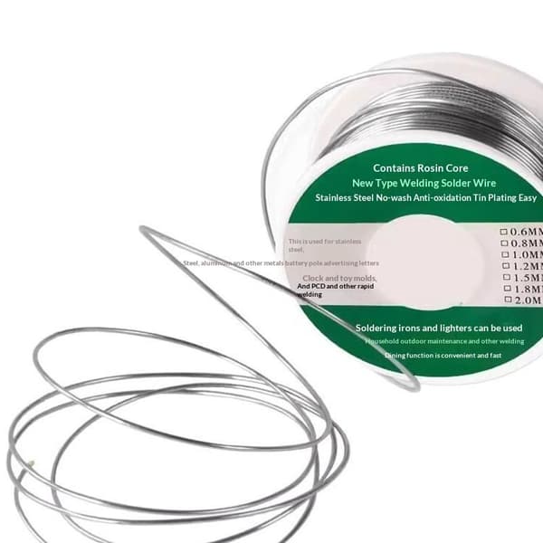20/100g Lågtemperatur Lättsmält Lödkolvstråd Universal Silver A1