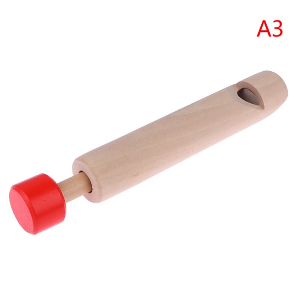 1 Stk Wood Slide Whistle Glanset Wooden Push Pull Flute Instrument A3