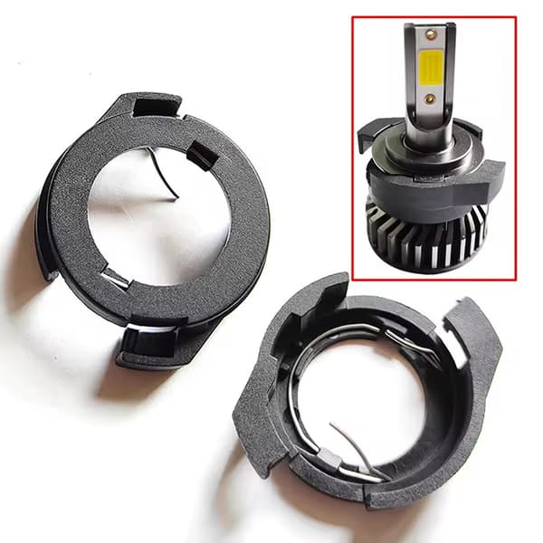 2 stk H7 LED frontlyspæreholder for bilfrontlykt B