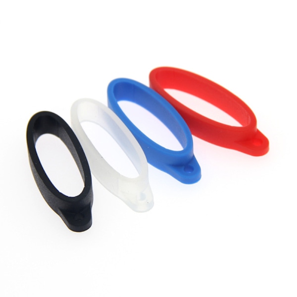 40mm Silikone Ring Lanyard Ring Med Hul Til Box Mekanisk Ro Blue
