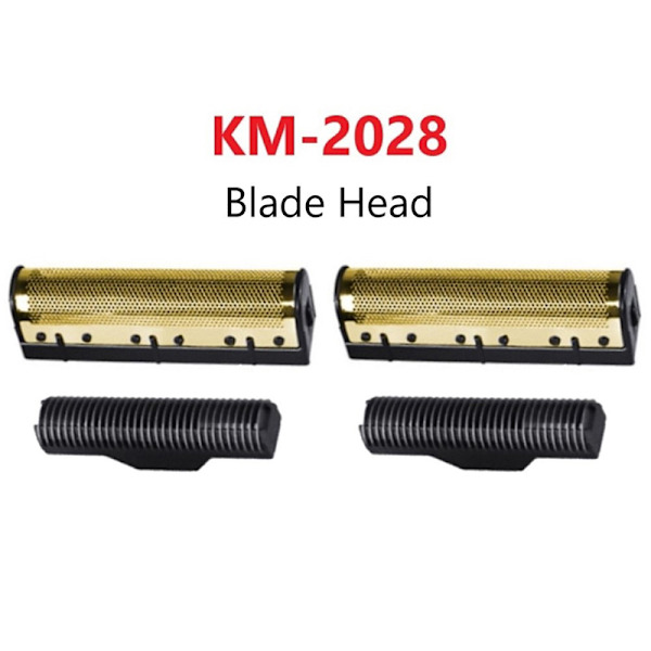 Ersättande elektriska rakapparater Blad Golden Foil Head Net för KM
