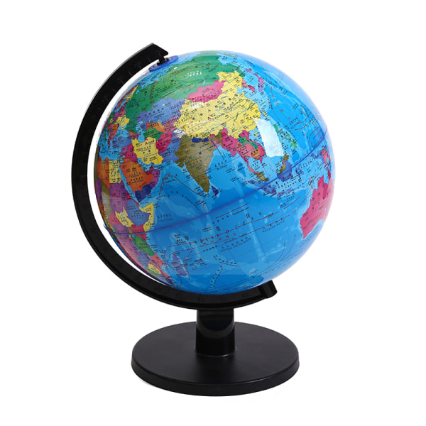 World globe mal for desktop sfære og globus verdenskart 10.6cm