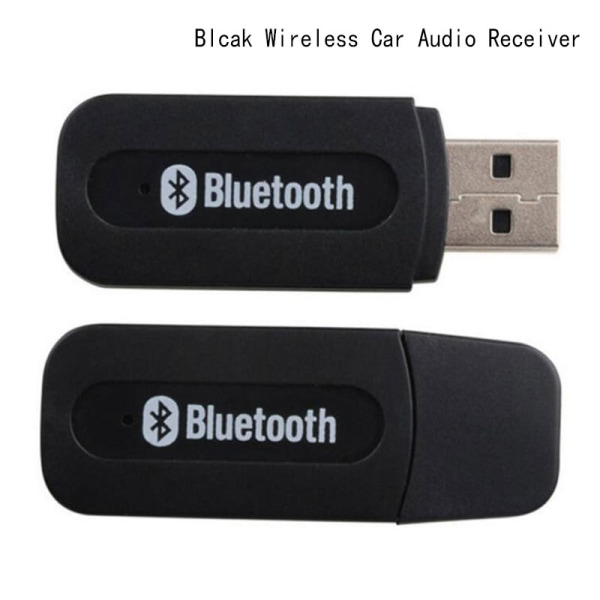 3,5 mm Jack USB Bluetooth-kompatibel AUX trådløs bil o musikk