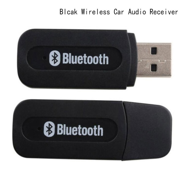 3,5 mm stik USB Bluetooth-kompatibel AUX trådløs bil o musik