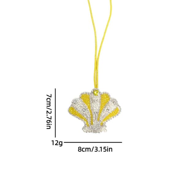 3D Rhinestone Applique Patch Anheng Nøkkelring Hummer Perle H A8