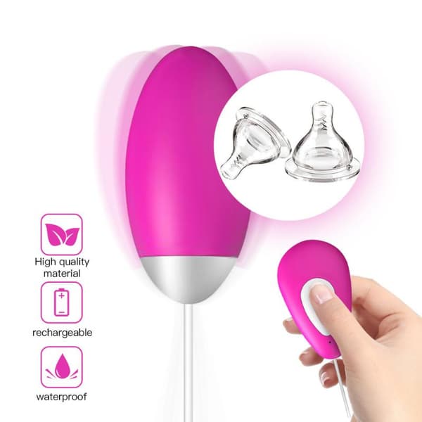 G-punkts kulvibrator dildo klitorisstimulator analmassager Pink