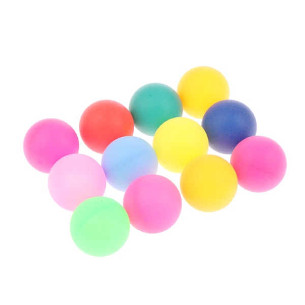 50 st /Pack Färgglada pingisbollar 40MM Underhållningsbord