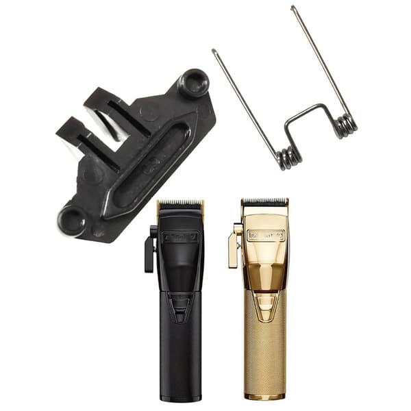 Elektrisk Clipper Parts Black Plastic Swing Head Guide Block For Swing Head