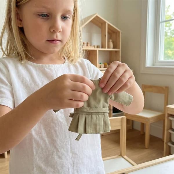 Til Zsiga Dukketøj Vindjakke til 1/8 Actionfigur T A2