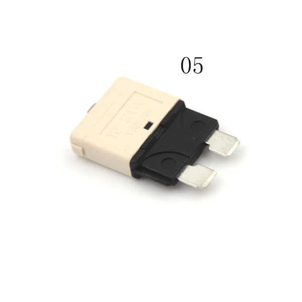 Ny afbryderbladsikring 12V 24V Nulstillelig 5-30A Marine 25A