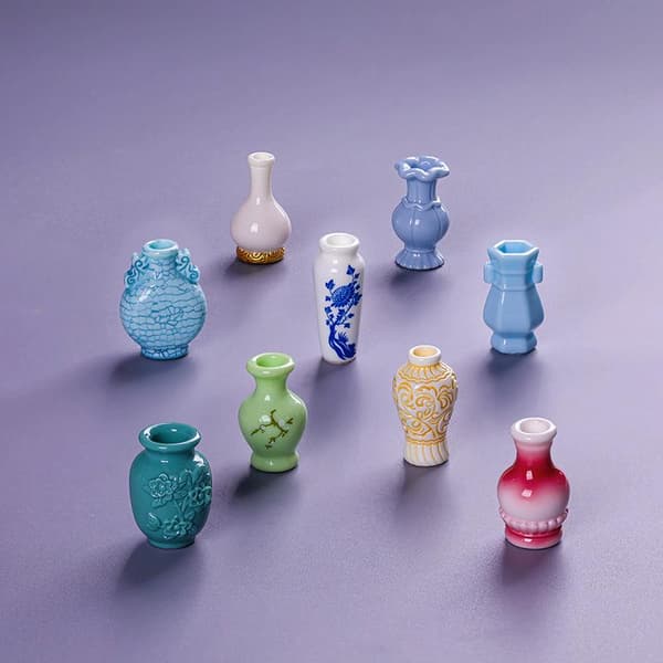 Mikrolandskap Simulering Antikk Stil Dekorativ Vase Mini R A2
