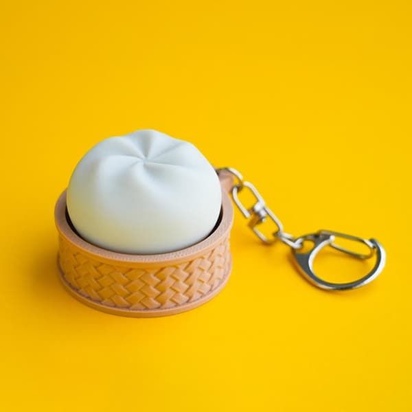 Mini dampet bolle Relax Clicker Aflastning Nøglering Dekompression K A3