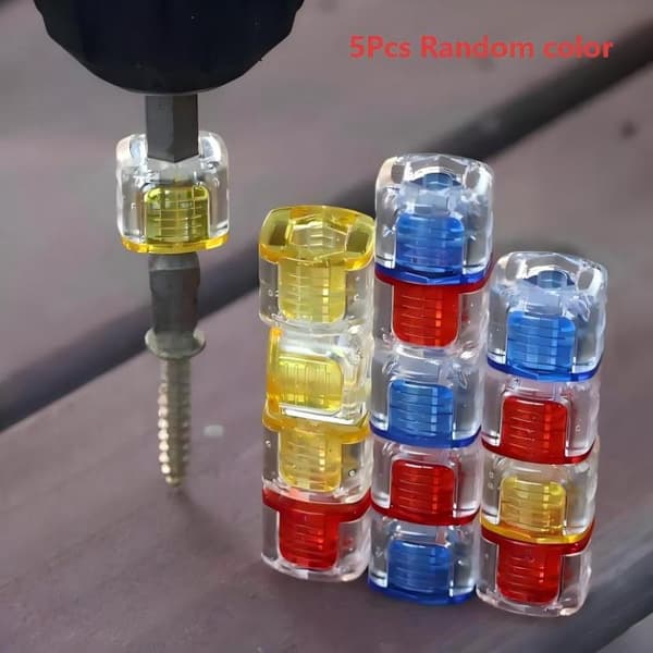 1/3/5/10 stk. Bit Magnetisk Ring Mini Magnetizer Demagnetizer Sle 5Pcs
