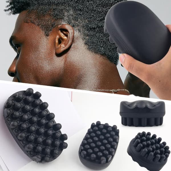 Krøllebørste i gummi for hårvask, Loc Twisting Comb Coil Af 2