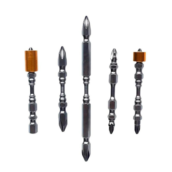 5 st starka magnetiska bitsats bits gipsskruv D