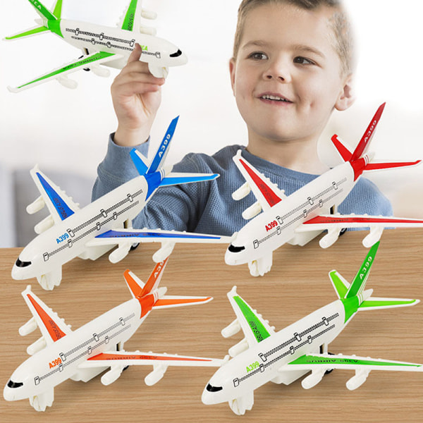 Air Bus Model Kids Lasten Matkustajalentokoneen Lelu Passen