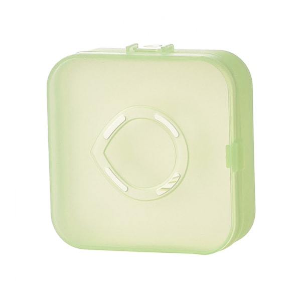 1kpl laatikko Cosmetic Puff Makeup Sponge Powder Puff Drying Holder Light green