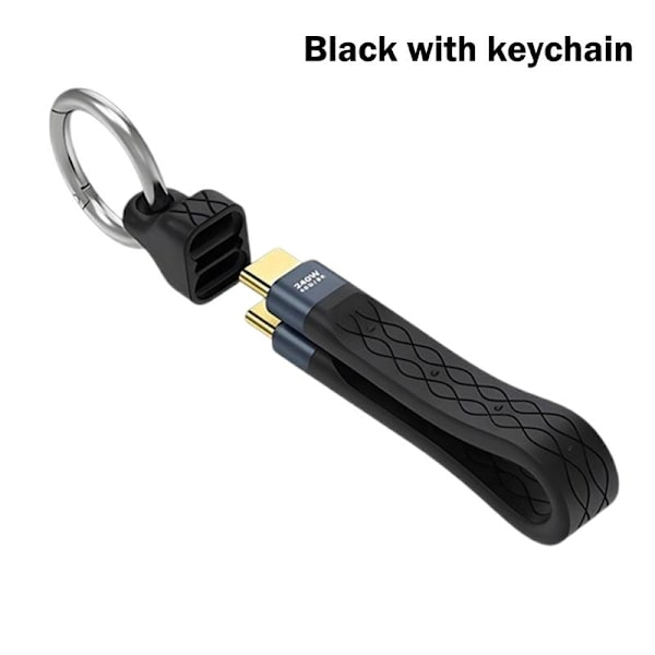 Multifunksjonell PD240W USB4.0 40Gbps FPC datakabel Type-c Inte A4 with keychain