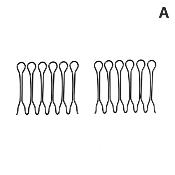 Hårfinishing Clip Scrunchie Invisible Comb Ekstra hårholder A