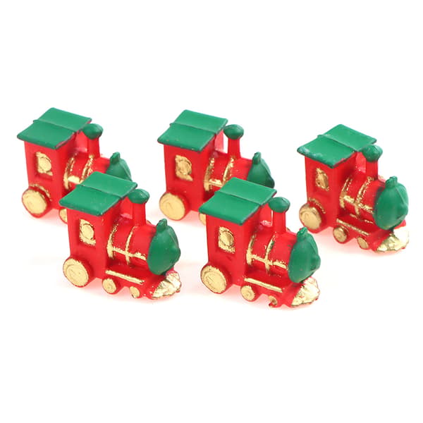 1stk 1:12 Dukkehus Miniatyr Mini Småtog Modell Dekor Tilbehør