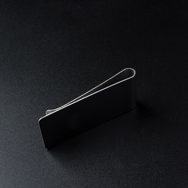 Rustfrit stål Metal Money Clip Mode Simple Dollar Cash Cla