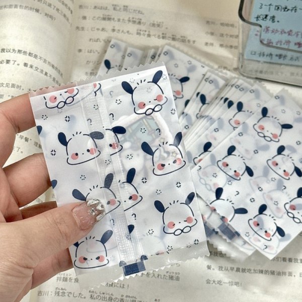 Uusi Kawaii Sanrio Pochacco itsetiivistävä pussi Snack Sealing Bag P