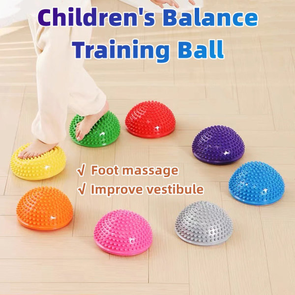 Balans Stepping Stone Durian Balance Ball Kids Sensory Toy Fit Orange